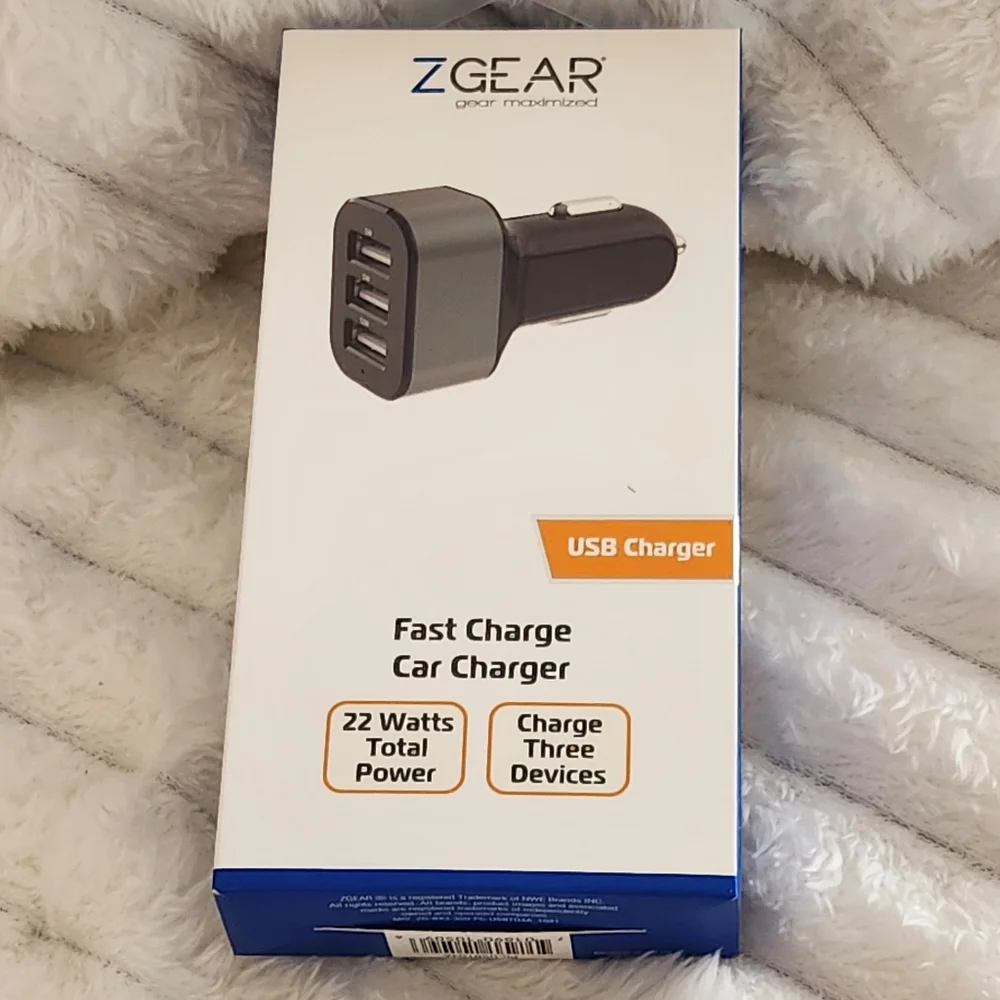 Z GEAR High Power USB Car Charger
